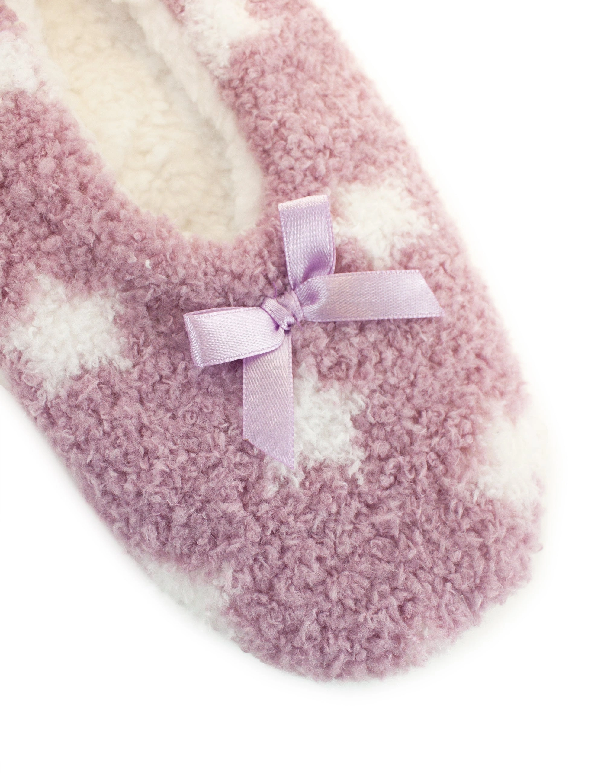 Cozy Mauve Sherpa Slippers Cloud Comfort for Your Feet